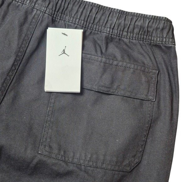 Jordan Men's XL ACTVE Cargo Pants Black Jumpman NWT Utility Canvas